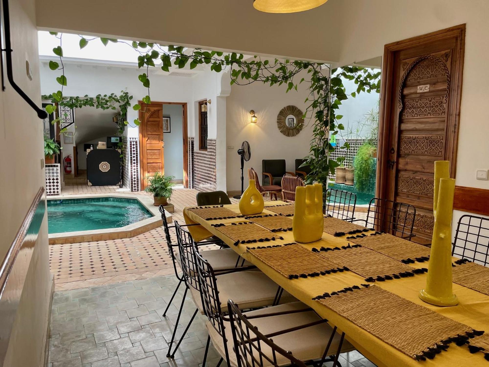 Riad Shanam Location Privative Marrakesh Exteriör bild