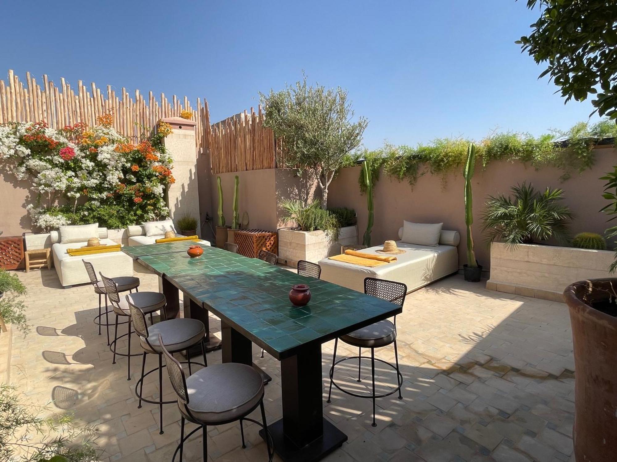 Riad Shanam Location Privative Marrakesh Exteriör bild