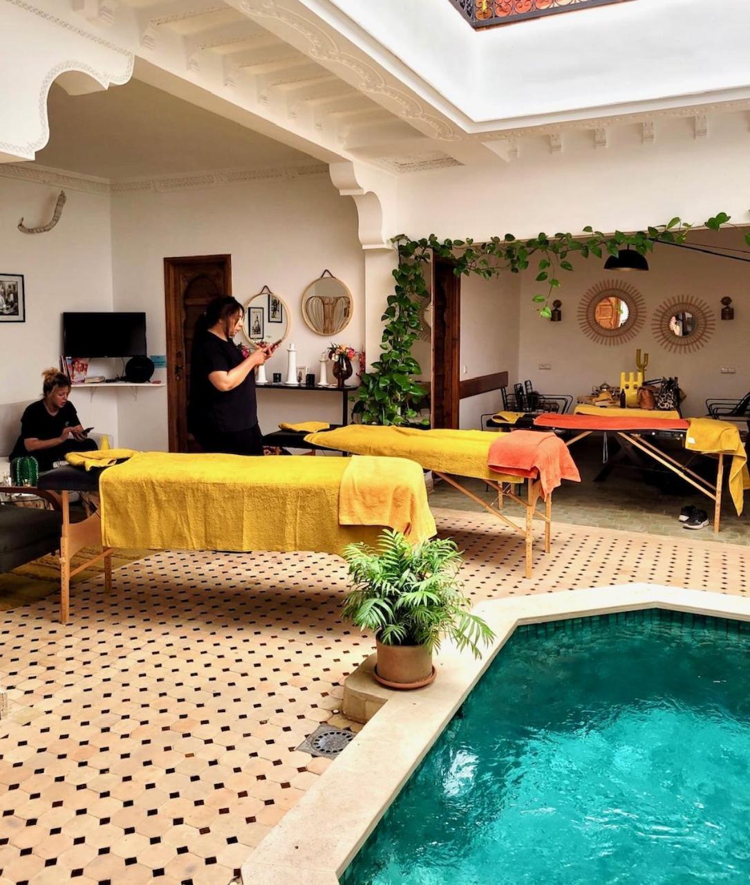 Riad Shanam Location Privative Marrakesh Exteriör bild