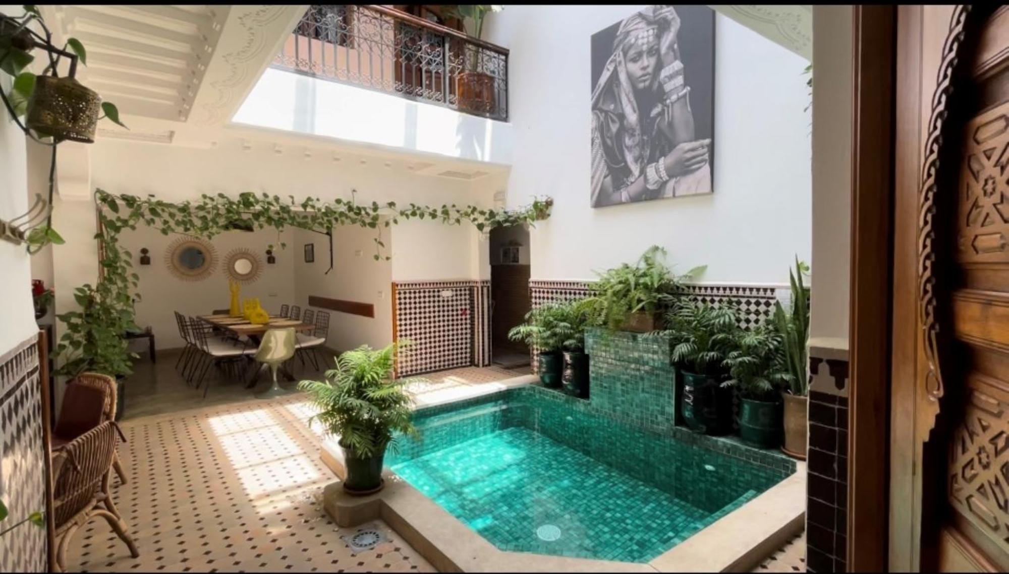 Riad Shanam Location Privative Marrakesh Exteriör bild