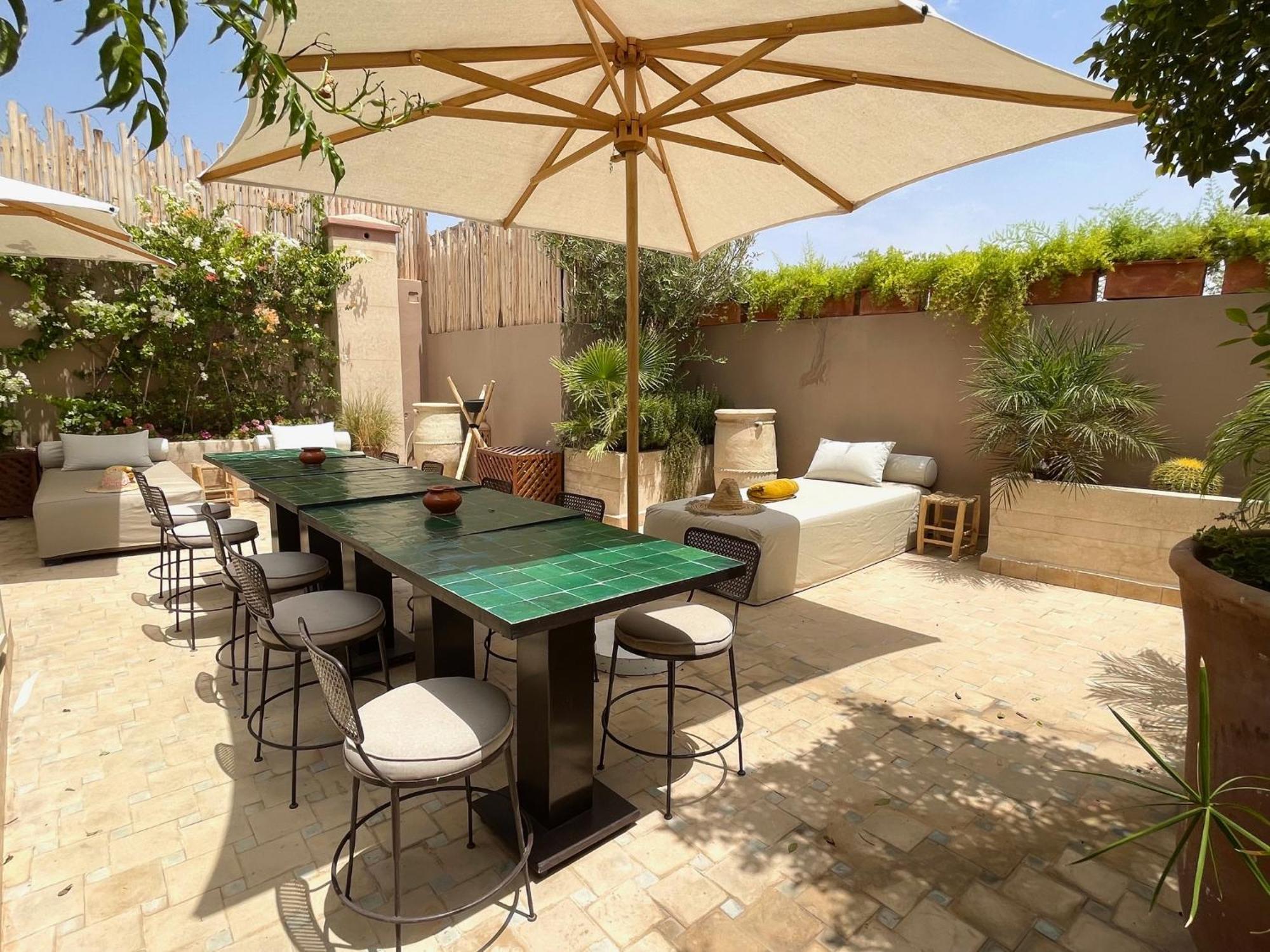 Riad Shanam Location Privative Marrakesh Exteriör bild