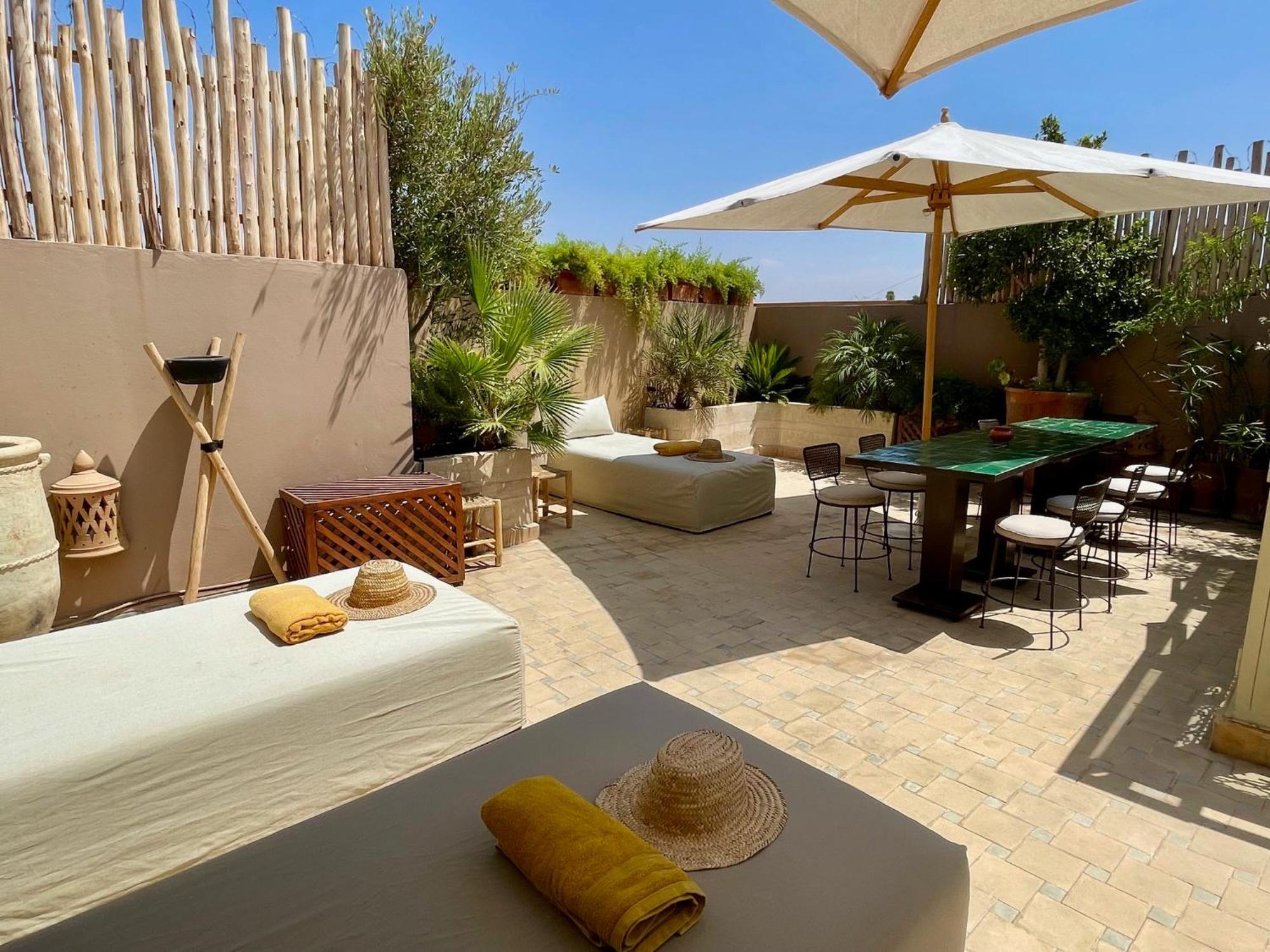 Riad Shanam Location Privative Marrakesh Exteriör bild