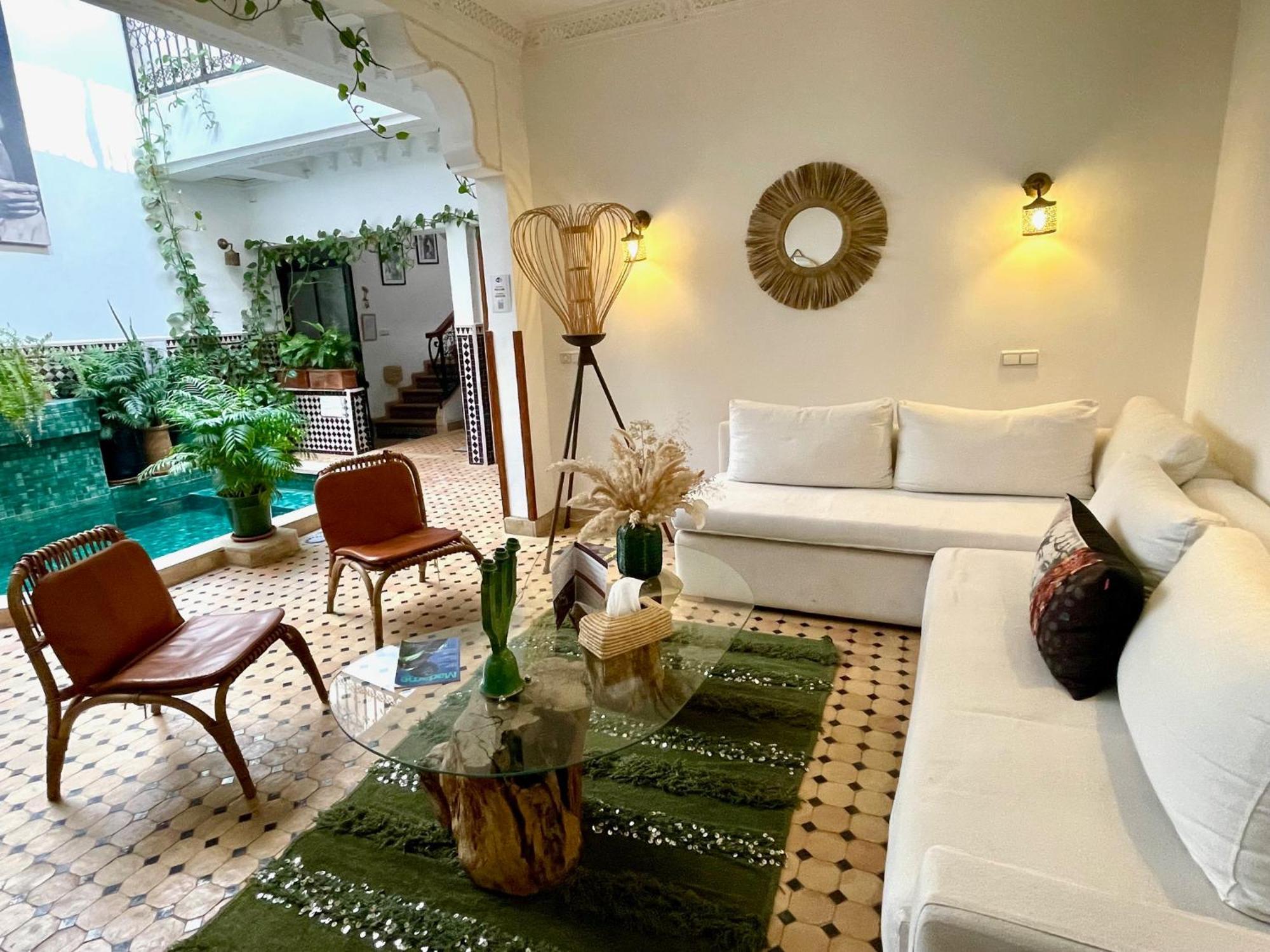 Riad Shanam Location Privative Marrakesh Exteriör bild