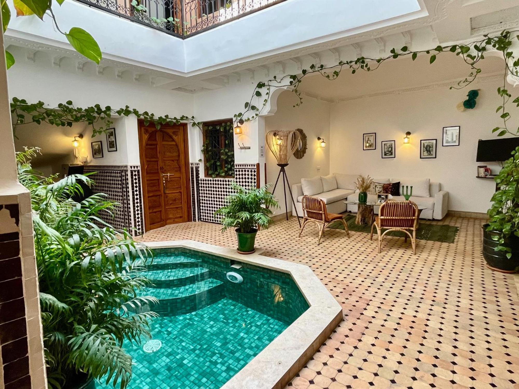 Riad Shanam Location Privative Marrakesh Exteriör bild